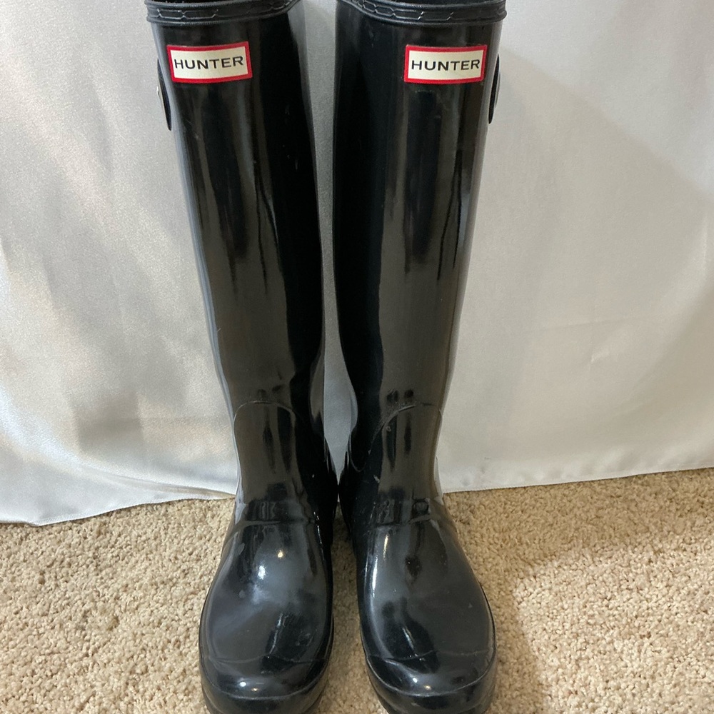 Hunter Black Women's Winter & Rain Boots